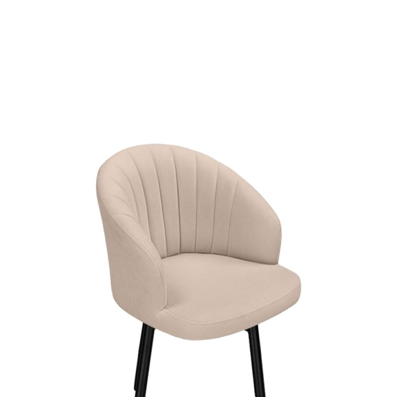 Стул на металлокаркасе Бэнбу крутящийся marseille 13 данс / черный - фото 6