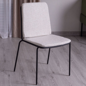 Стул Лион с подушкой 03, бежевый