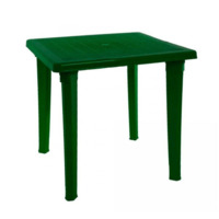 Настоящее фото товара Стол пластиковый, тёмно-зелёный, произведённого компанией ChiedoCover