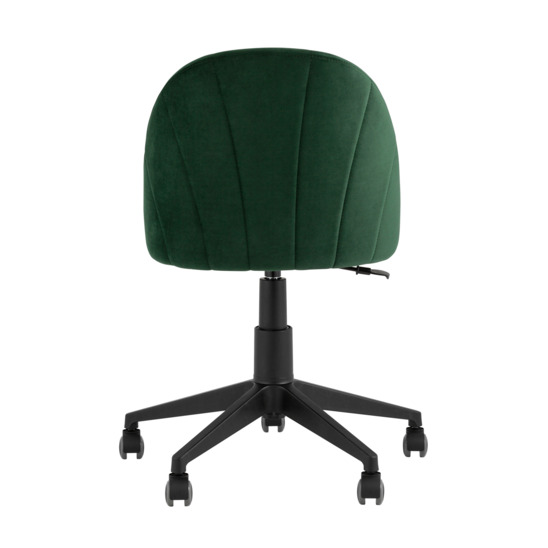 Кресло компьютерное Логан велюр зелёный - фото 5