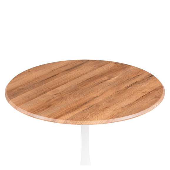 Тулип 90х73 дуб вотан / белый Тулип 90х73 дуб вотан / белый - фото 2