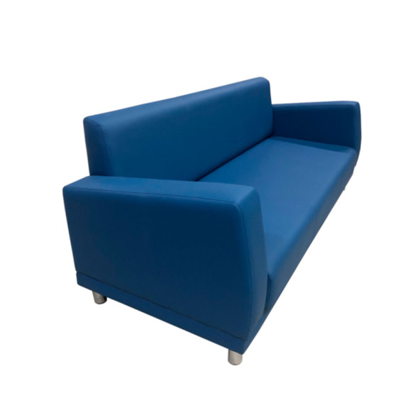 Диван Таура Люкс трехместный, синий - фото 1