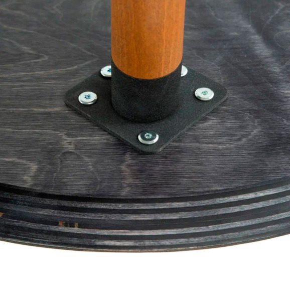 Стол круглый D900, графит Стол круглый D900, графит - фото 6