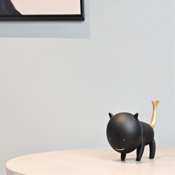 Статуэтка Simulation cat black - фото 6