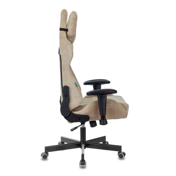 Кресло игровое Бюрократ Viking Knight LT15 Fabric песочный - фото 2