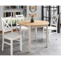 Фотография товара Стол обеденный Monomer, раскладной, дуб кремона, кашемир от компании ChiedoCover.