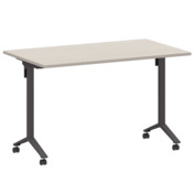 Фотография товара Стол мобильный складной ясень шимо, антрацит, 22 мм, 120*70 от компании ChiedoCover.