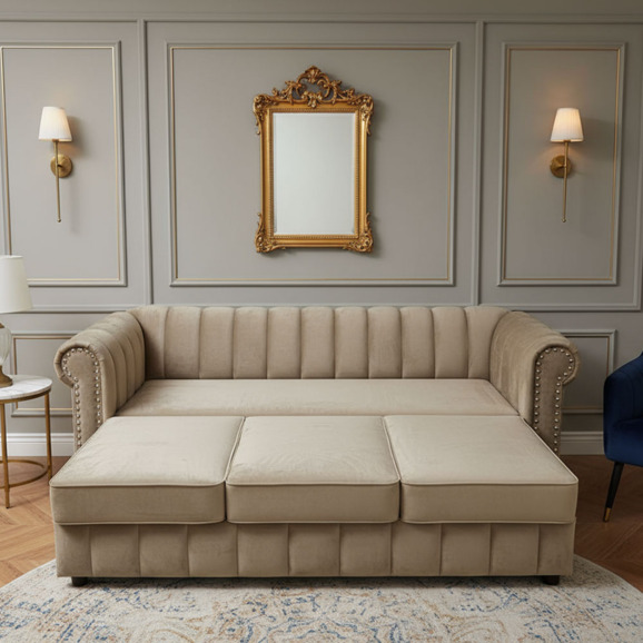 Диван Линет, серый, механизм Пума, 2500 - фото 3