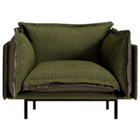 Фотография товара Кресло Barcelona, темно-зеленый от компании ChiedoCover.