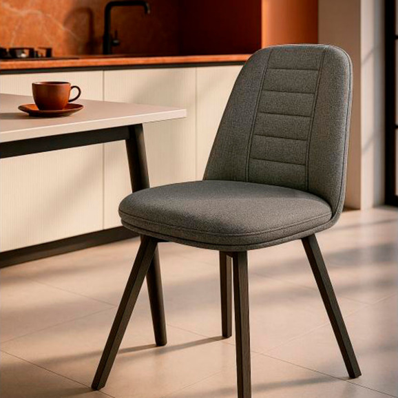 Стул Texas 2 светло-серый поворотный / черный Стул Texas 2 светло-серый поворотный / черный - фото 7