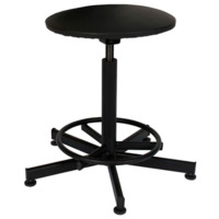 Настоящее фото товара Стул кресло кассира Defense, черный, произведённого компанией ChiedoCover