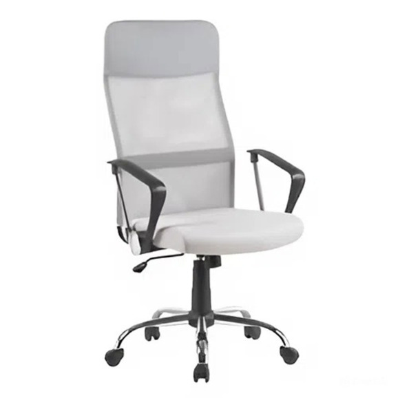 Кресло офисное TopChairs Benefit NEW серое NC - фото 1