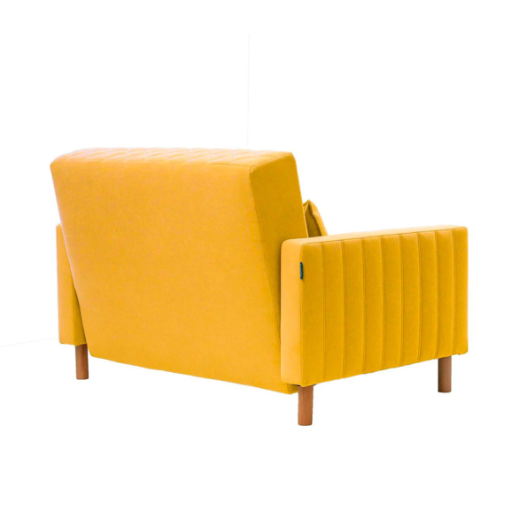Диван-кровать Митчел Лео 122, желтый - фото 3