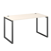 Фотография товара Стол на металлокаркасе, ясень шимо, антрацит, 120*60*76 от компании ChiedoCover.