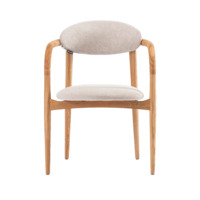 Фотография Стул Женива, светло-серая ткань, дуб Фотография товара Стул Женива, светло-серая ткань, дуб от компании ChiedoCover.