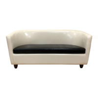 Фотография товара Диван Вейв двухместный, кремовый-шоколадный от компании ChiedoCover.