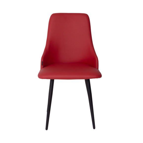 Стул Аэр, экокожа Ecotex 3021, ножки металл 32*18 RAL 3020 - фото 5