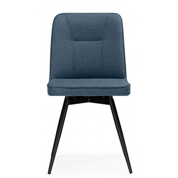 Стул на металлокаркасе Texas 3 поворотный синий / черный Стул на металлокаркасе Texas 3 поворотный синий / черный - фото 2