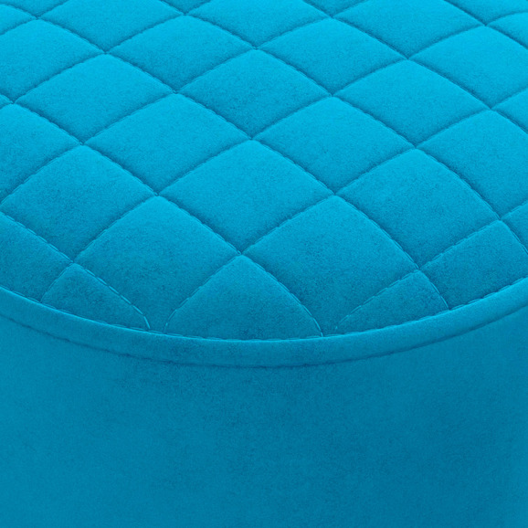 Пуф Тепал, велюр, голубой - фото 3