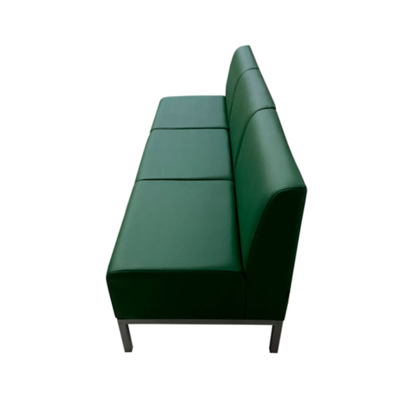 Диван Компакт трехместный, зеленый Диван Компакт трехместный, зеленый - фото 4