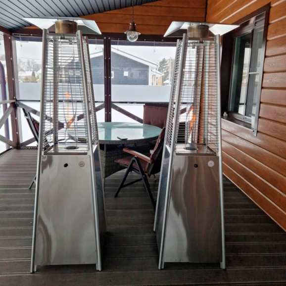 Уличный газовый обогреватель WWT 13I Stainless steel mini 1.8m Уличный газовый обогреватель WWT 13I Stainless steel mini 1.8m - фото 5