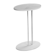 Фотография товара Журнальный столик Stone овальный 015, белый от компании ChiedoCover.