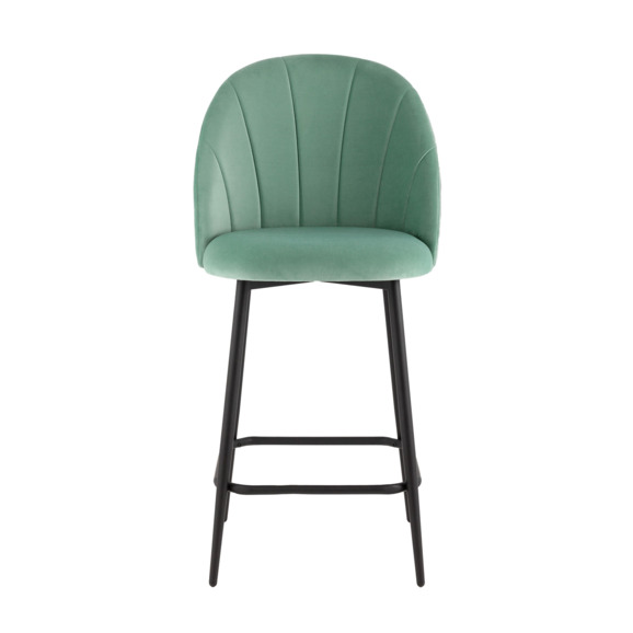 Стул полубарный Логан СН, велюр, фисташковый Стул полубарный Логан СН, велюр, фисташковый - фото 6