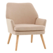 Фотография товара Кресло Харви бежевый деревянные ножки от компании ChiedoCover.