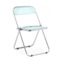 Настоящее фото товара Стул пластиковый Fold складной clear gray-blue, произведённого компанией ChiedoCover