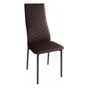 Фотография товара Стул Lima, ножки черные, темно-коричневый от компании ChiedoCover.