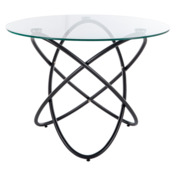 Фотография товара Стол обеденный Union, прозрачный, черный от компании ChiedoCover.