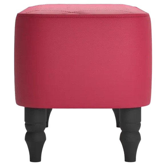 Банкетка Лотик, экокожа, красный Банкетка Лотик, экокожа, красный - фото 3