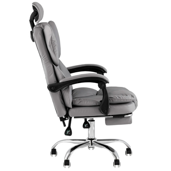 Кресло руководителя TopChairs Siento, серый - фото 3