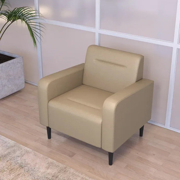 Кресло Папилла, экокожа, санд Кресло Папилла, экокожа, санд - фото 4