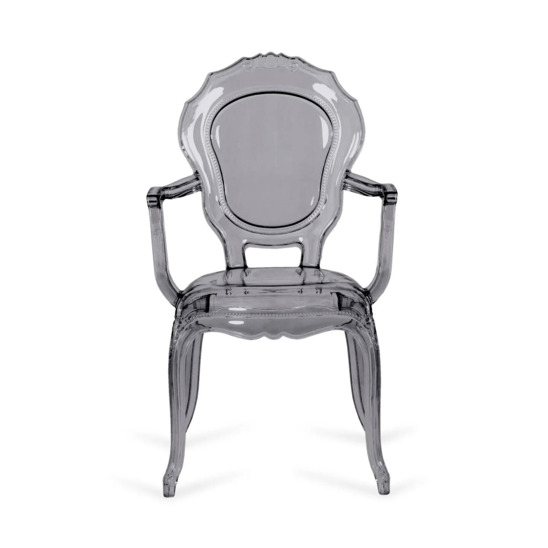 Кресло Gentry, серый с подлокотниками - фото 2