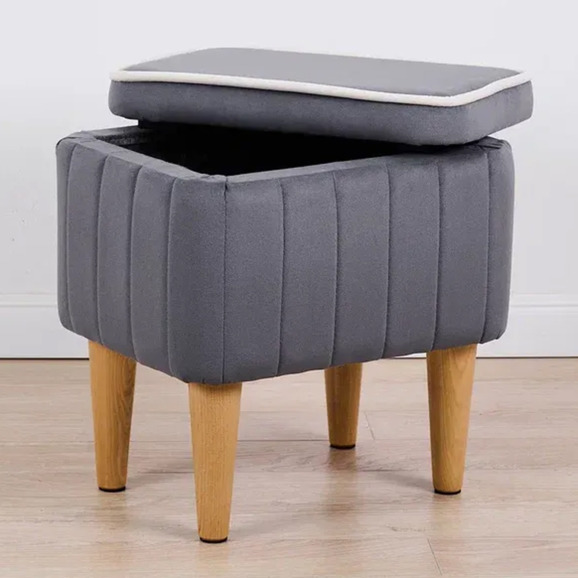 Пуф Ноотропик с ящиком, серый - фото 2