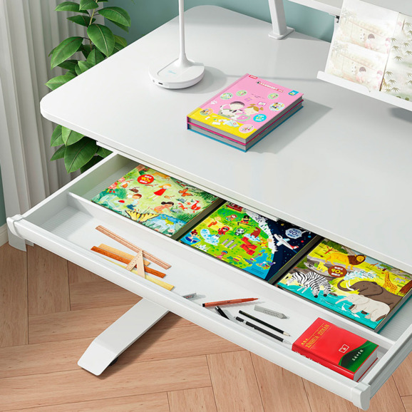 Стол детский регулируемый Kids table 2 Белый - фото 2