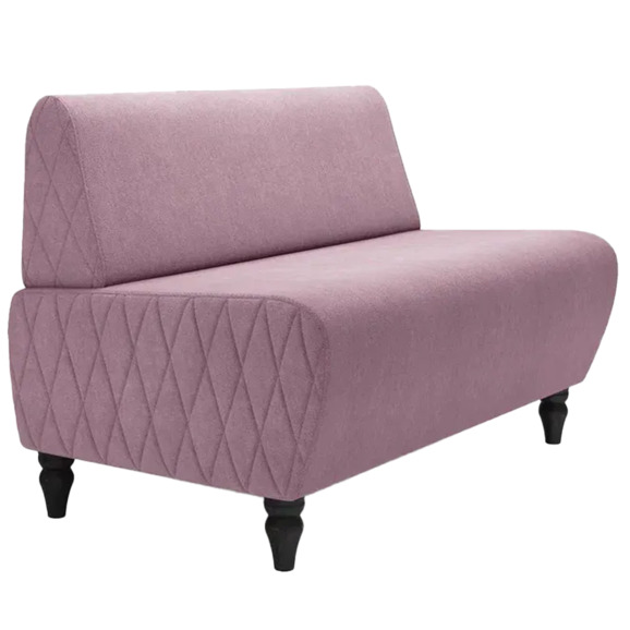 Диван Лотик, велюр, сиреневый - фото 1