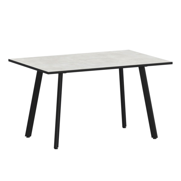 Стол нераздвижной Рольф, лофт, черный муар Стол нераздвижной Рольф, лофт, черный муар - фото 1