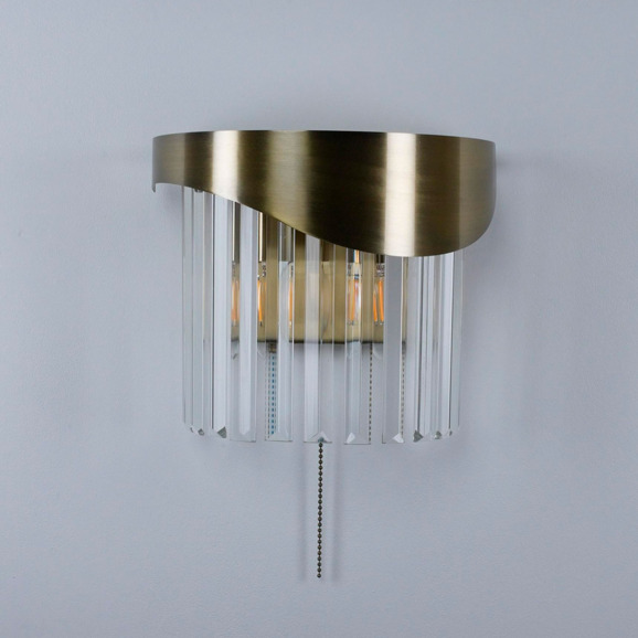 Бра Луис Вейв, золотой - фото 3