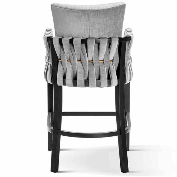 Стул барный Chalice, серый - фото 4
