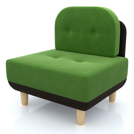 Кресло Рилто, зеленое - фото 3