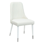 Фотография товара Стул Kongsberg, велюр TEDDY 302, ножки в серебре от компании ChiedoCover.