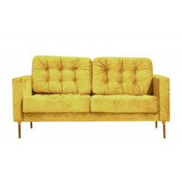 Фотография товара Диван Клик двухместный, золотой от компании ChiedoCover.