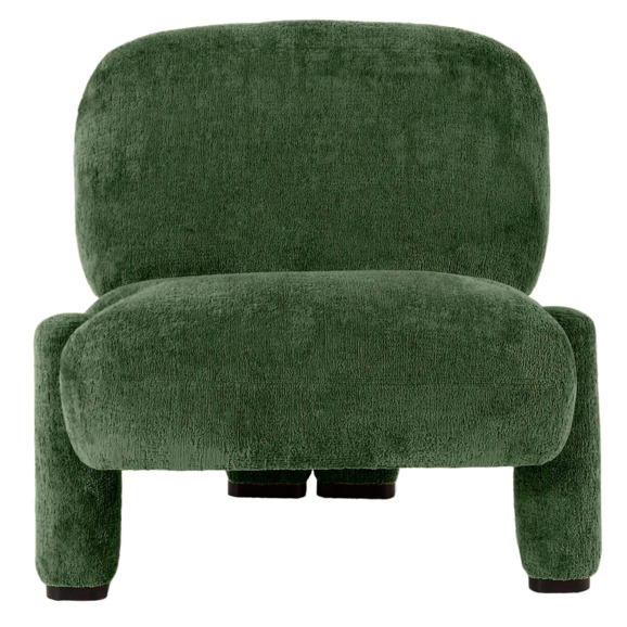 Кресло Orli, темно-зеленый, черный - фото 2