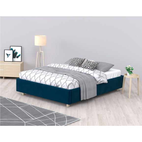 Кровать SleepBox Velvet Blue - фото 4