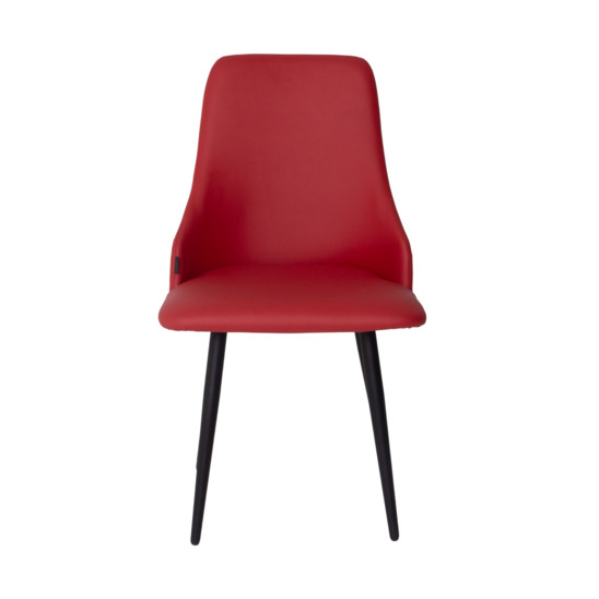 Стул Аэр, экокожа Ecotex 3021, ножки металл 32*18 RAL 3020 - фото 5