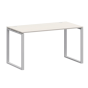 Фотография товара Стол на металлокаркасе, ясень шимо, белый, 120*60*76 от компании ChiedoCover.