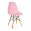 Настоящее фото товара Стул пластиковый Eames, бук, розовый, произведённого компанией ChiedoCover
