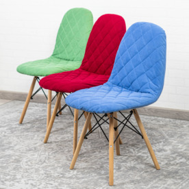 Мягкие стулья Eames со съемным чехлом